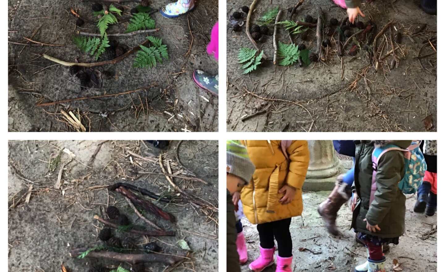 Image of Making Christmas Trees with Nature